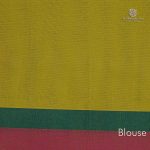 Rich Cotton Saree - Bright Yellow SASC34789 - Image 3