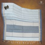 Rich Cotton Saree - Off White SASC34791