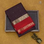 Pure Silk Sarees - Dark Brown SASPS34796 - Image 6