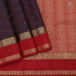 Pure Silk Sarees - Dark Brown SASPS34796