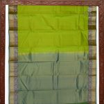 Pure Silk Sarees - Chartreuse Green SASPS34804 - Image 5