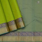 Pure Silk Sarees - Chartreuse Green SASPS34804