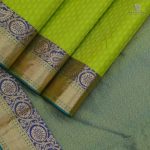 Pure Silk Sarees - Chartreuse Green SASPS34804 - Image 3