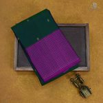 Pure Silk Sarees - Dark Green SASPS34813 - Image 6