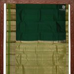 Pure Silk Sarees - Dark Green SASPS34814 - Image 5