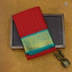 Pure Silk Sarees - Bright Red SASPS34818 - Image 6