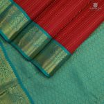 Pure Silk Sarees - Bright Red SASPS34818 - Image 3