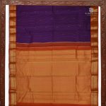 Pure Silk Sarees - Dark Purple SASPS34822 - Image 5
