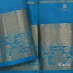 Pure Silk Sarees - Cerulean Blue SASPS34824 - Image 4