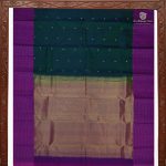 Pure Silk Sarees - Dark Green SASPS34825 - Image 5