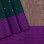 Pure Silk Sarees - Dark Green SASPS34825