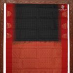 Pure Silk Sarees - Black SASPS34828 - Image 6