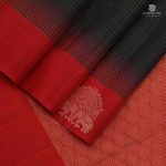 Pure Silk Sarees - Black SASPS34828 - Image 3