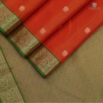 Pure Silk Sarees - Bright Orange SASPS34840 - Image 3