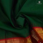 Pure Silk Sarees - Dark Green SASPS34846 - Image 2
