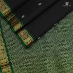 Pure Silk Sarees - Black SASPS34848 - Image 3