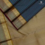 Pure Silk Sarees - Peacock Green SASPS34853 - Image 3