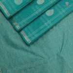 Pure Silk Sarees - Turquoise Blue SASPS34864 - Image 3