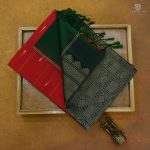 Pure Silk Sarees - Bright Red SASPS34871 - Image 6