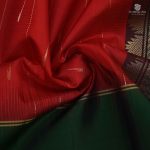 Pure Silk Sarees - Bright Red SASPS34871 - Image 2