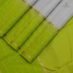 Pure Silk Sarees - Silver Beige SASPS34882 - Image 3