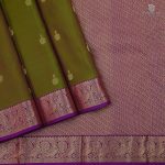 Pure Silk Sarees - Dual Shade Pickle Green SASPS34883