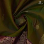 Pure Silk Sarees - Dual Shade Pickle Green SASPS34883 - Image 2