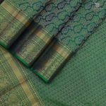 Pure Silk Sarees - Dark Green SASPS34885 - Image 3