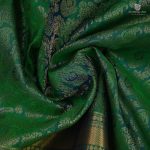Pure Silk Sarees - Dark Green SASPS34885 - Image 2