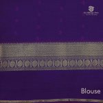 Fancy Soft Silk Saree- Aegean Blue SASFS34902 - Image 3