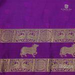 Fancy Soft Silk Saree- Gray SASFS34908 - Image 3