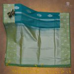 Fancy Soft Silk Saree- Turquoise Blue SASFS34911