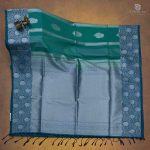 Fancy Soft Silk Saree- Turquoise Green SASFS34913