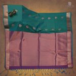 Fancy Soft Silk Saree- Turquoise Blue SASFS34915