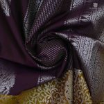 Fancy Soft Silk Saree- Dark Brown SASFS34921 - Image 2
