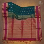 Fancy Soft Silk Saree- Peacock Green SASFS34922