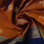 Fancy Soft Silk Saree- Rusty Orange SASFS34923 - Image 2