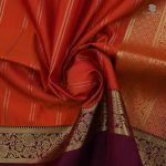 Fancy Soft Silk Saree- Bright Orange SASFS34928 - Image 2