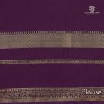 Fancy Soft Silk Saree- Chestnut Brown SASFS34929 - Image 3