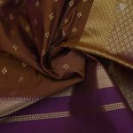 Fancy Soft Silk Saree- Chestnut Brown SASFS34929 - Image 2