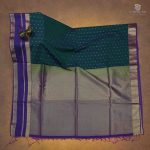 Fancy Soft Silk Saree- Dark Green SASFS34930