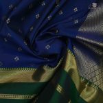 Fancy Soft Silk Saree- Dark Blue SASFS34932 - Image 2