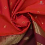 Fancy Soft Silk Saree- Bright Red SASFS34933 - Image 2
