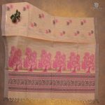 Rich Cotton Saree - Orangish Beige SASC34941