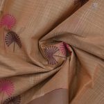 Rich Cotton Saree - Orangish Beige SASC34941 - Image 2