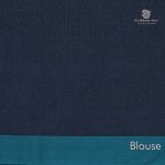 Rich Cotton Saree - Elephant Grey SASC34957 - Image 3