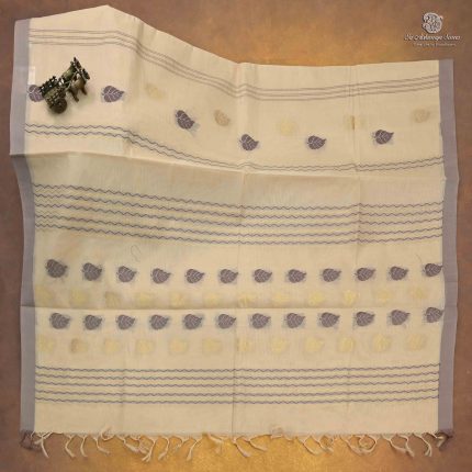 Rich Cotton Saree - Sandal Beige SASC34959