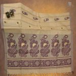 Rich Cotton Saree - Sandal Beige SASC34961