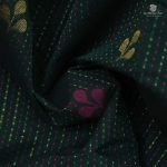 Rich Cotton Saree - Dark Green SASC34964 - Image 2