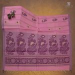 Rich Cotton Saree - Light Pink SASC34967